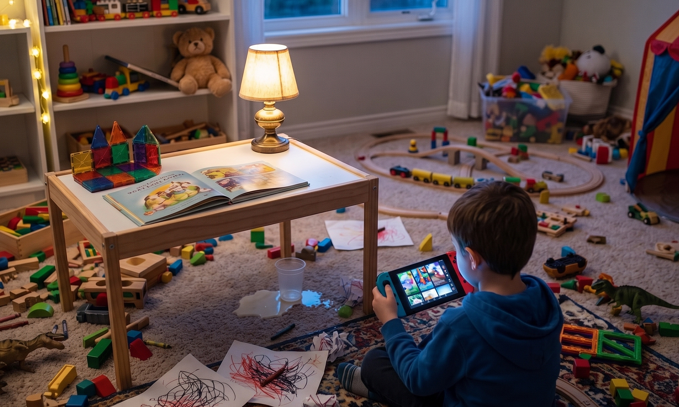 What happens when children watch harmful videos daily?