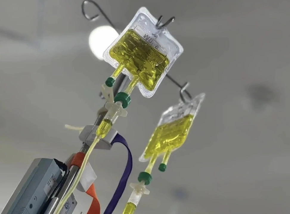 Nearly lost his life after 3 days of self-administered IV drips during a heart attack