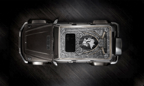 Unique Mercedes G-class custom car priced at 3.5 million USD