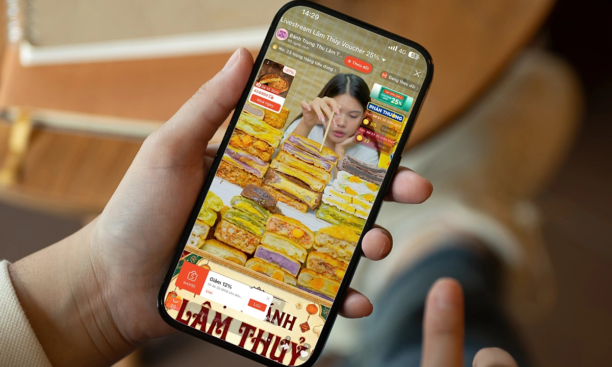 Purchasing power for Mid-Autumn Festival products on Shopee increased by nearly 50%