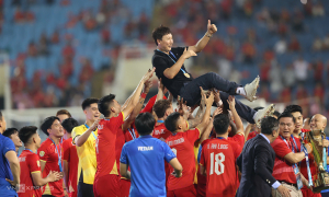 Coach Kim Sang-sik shares journey to ASEAN Cup 2026 championship
