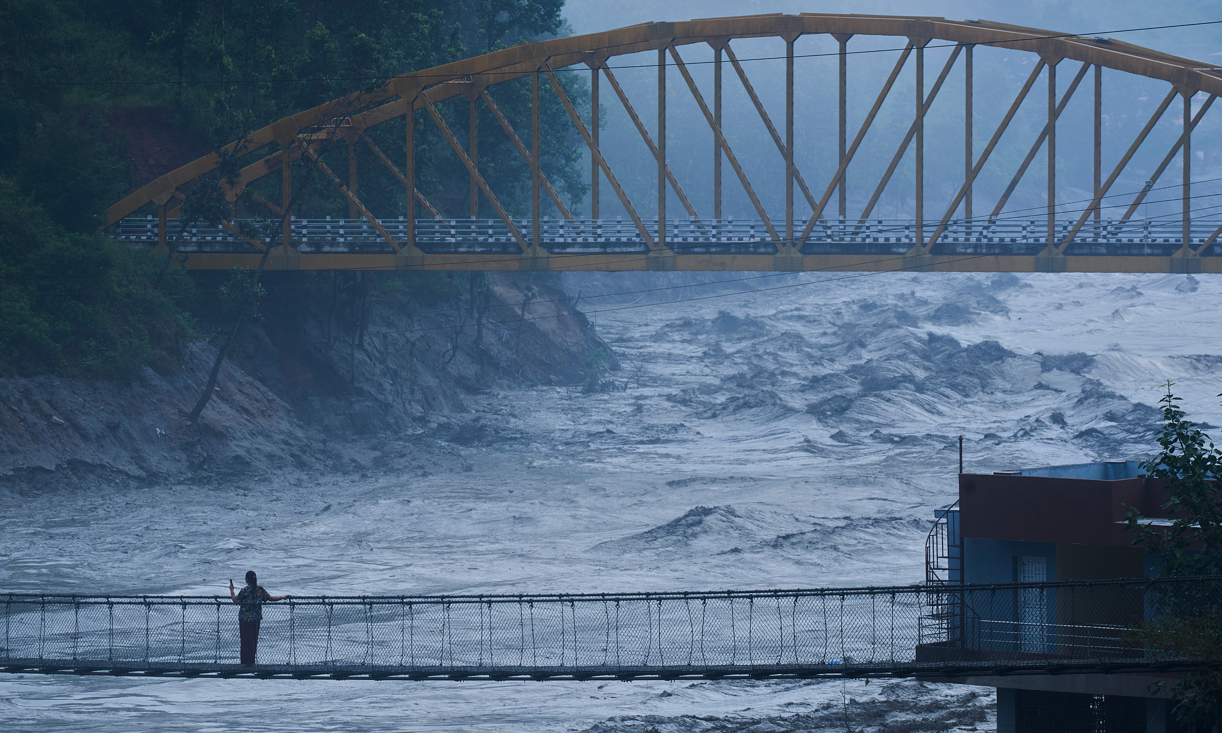 Nepal warns of cascading flood risk