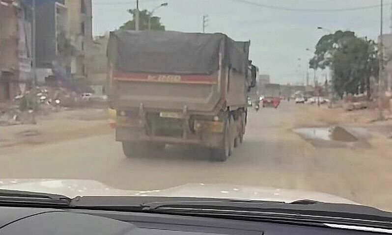 First white-plate vehicle fined for commercial goods transport
