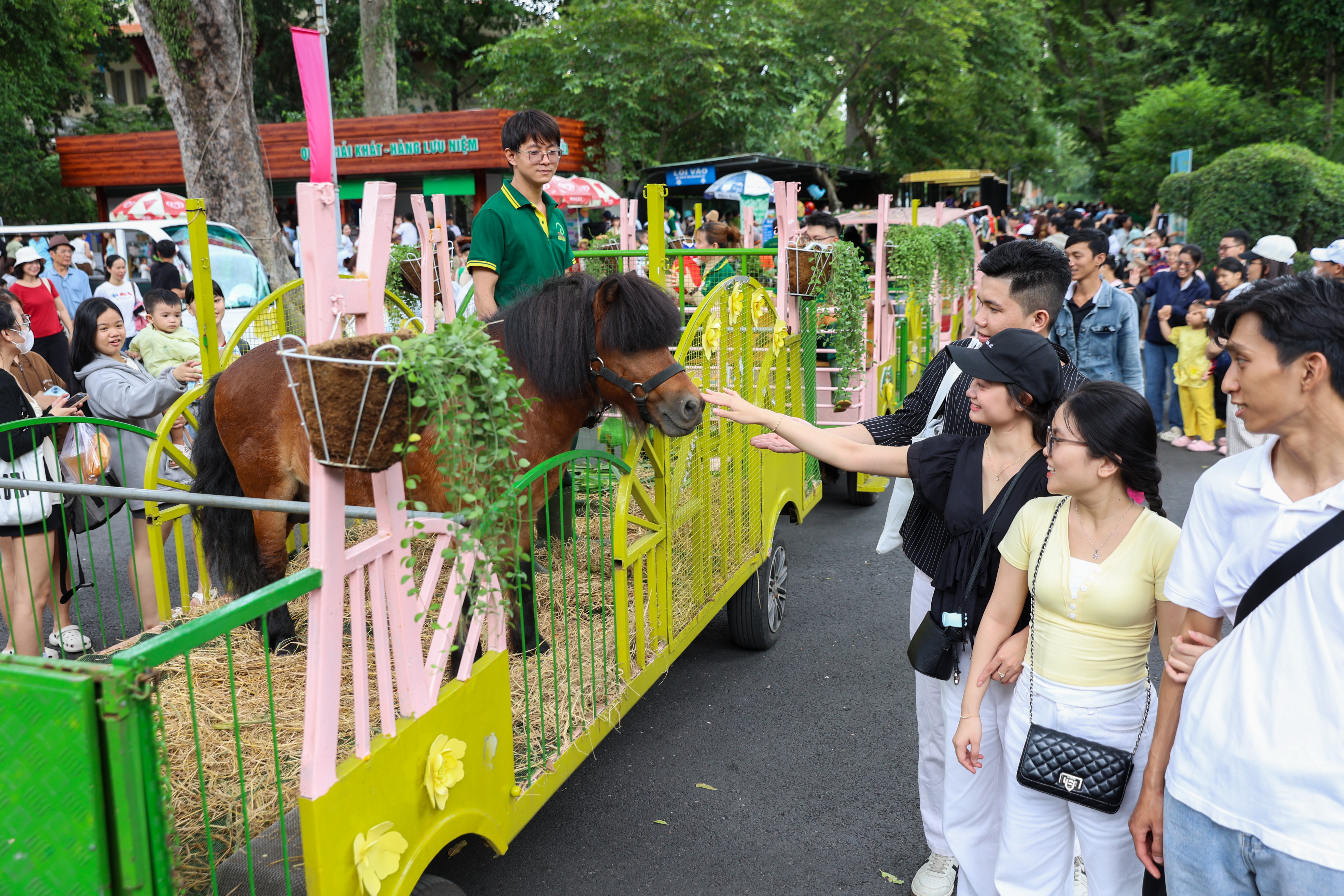 Tens of thousands flock to Saigon Zoo for animal parade