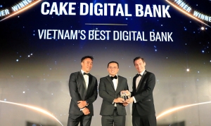Cake by VPBank named Vietnam's best digital bank 2026