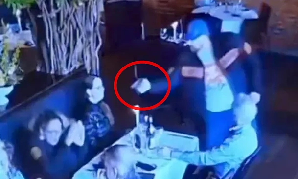Restaurant employee tackles lawyer who aimed gun at ex-wife