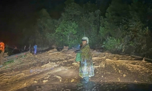 D'ran pass connecting Da Lat experiences landslide