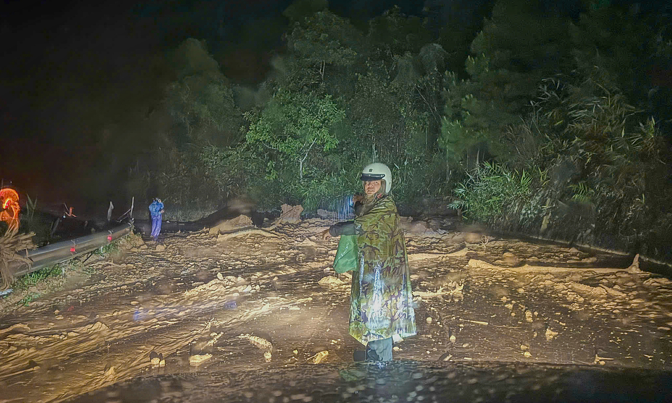D'ran pass connecting Da Lat experiences landslide