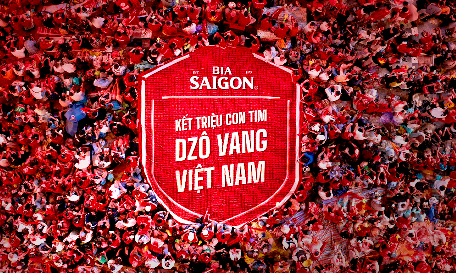 Bia Saigon connects 50,000 wishes from Vietnamese football fans