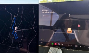 Tesla's self-driving taxi takes 70 minutes for a 10-minute journey