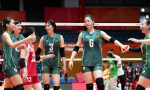 Vietnam women's volleyball secures easy victory at ASIAD 2026