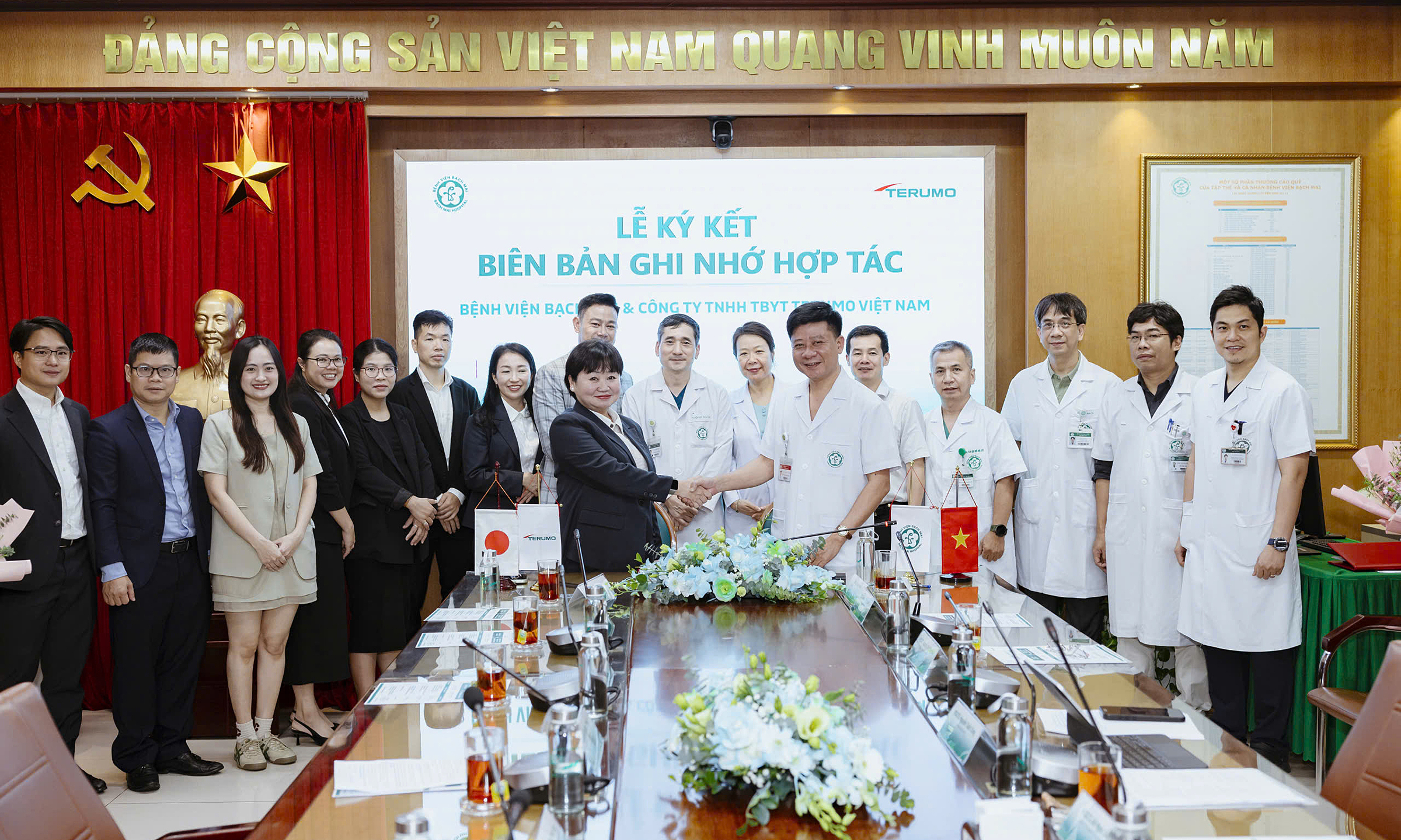 Terumo Vietnam partners with Bach Mai Hospital