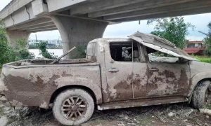 Pickup truck and human remains found in canal