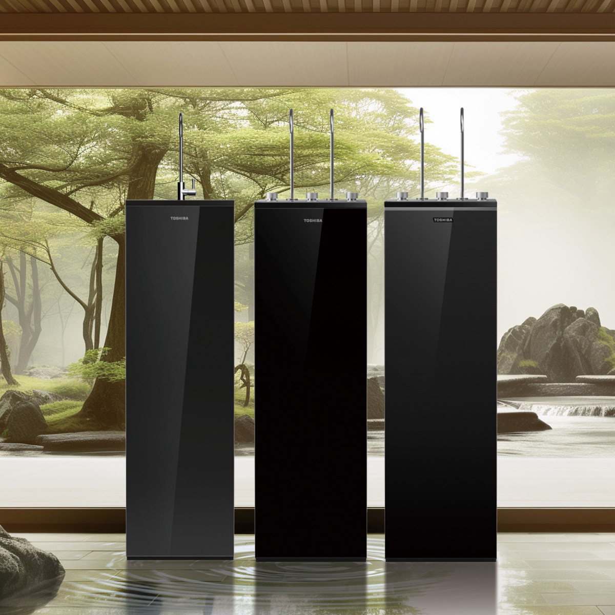 Caring for family health with Toshiba water purifiers