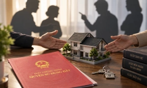Does a wife have to share the house with her husband's siblings after his death?