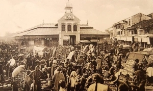 Market scenes in Southern Vietnam over one hundred years ago