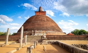 A stupa that has endured for 1,700 years