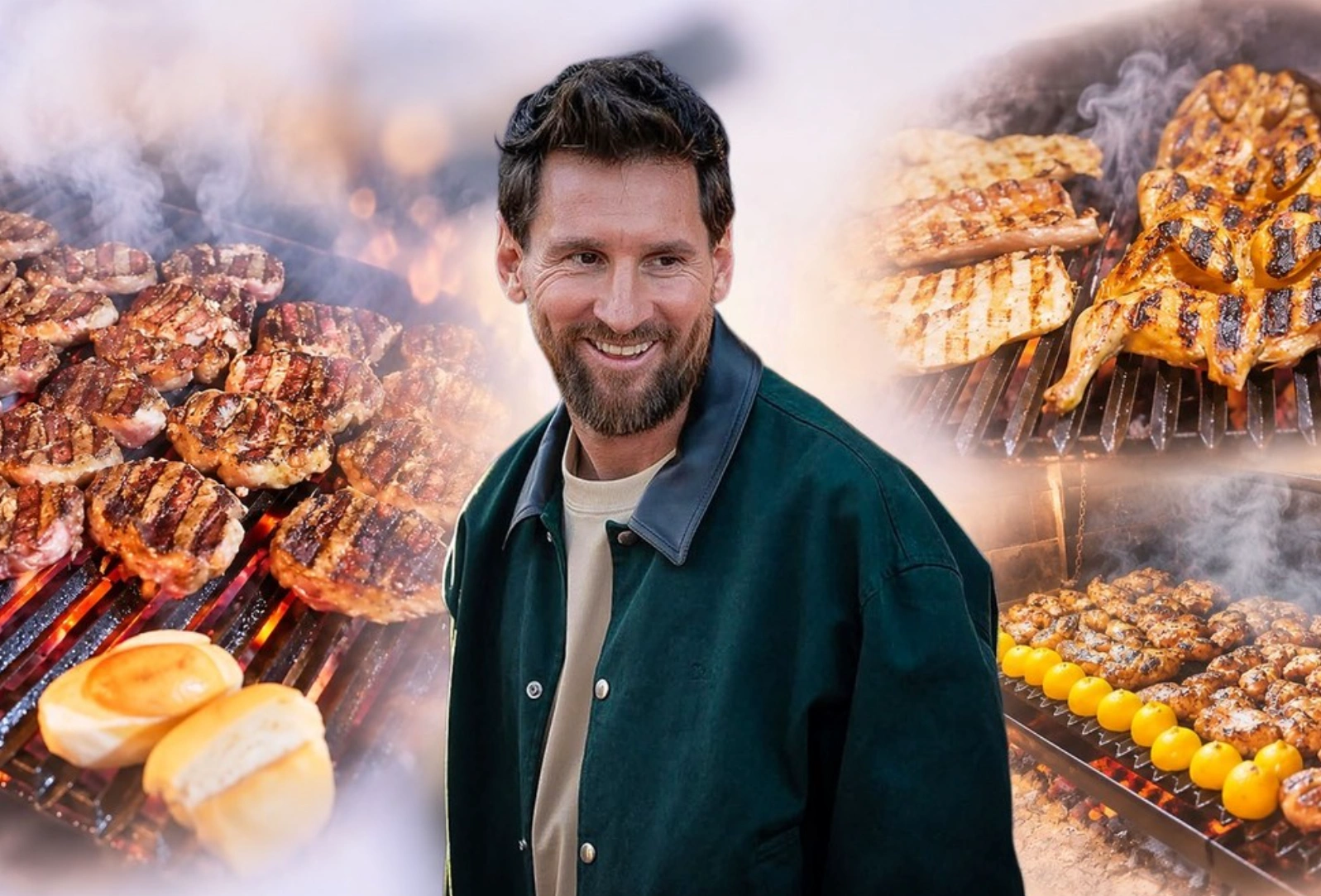 Messi and the farewell barbecue for the Argentina national team