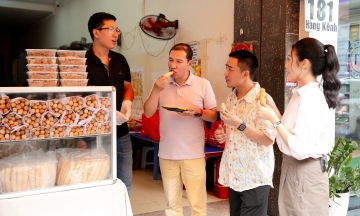 Artist Quang Thang's childhood baguette shop
