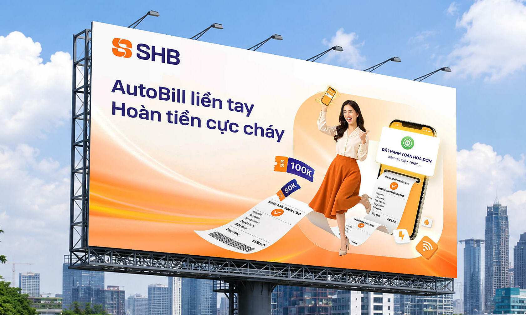 SHB offers up to 200,000 VND cashback for automatic bill payments