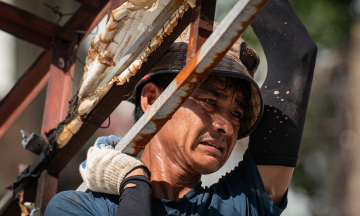 Income for service and construction workers rises, while agricultural income declines
