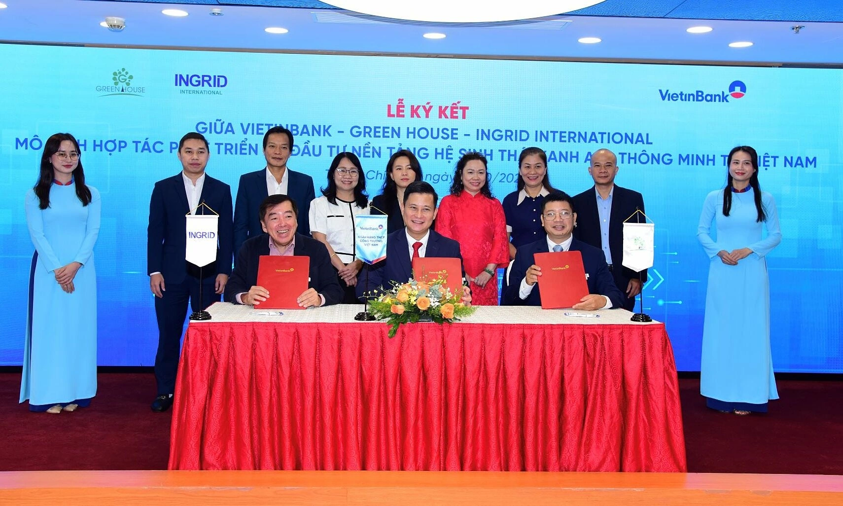 VietinBank partners with GreenHouse, Ingrid International to develop digital ecosystem