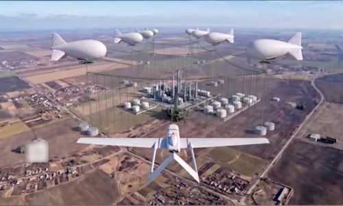 Russia tests balloon barrier to block Ukrainian UAVs