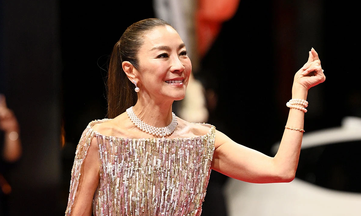 Michelle Yeoh honored at Busan film festival