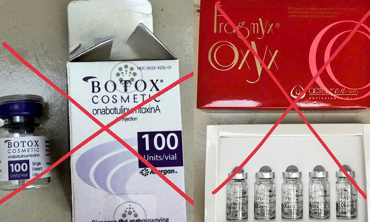 Boss of 500 billion dong filler, botox smuggling ring arrested