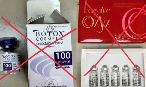 Boss of 500 billion dong filler, botox smuggling ring arrested