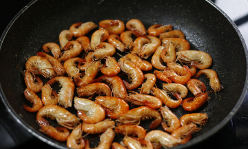 critical after dinner with freshwater shrimp