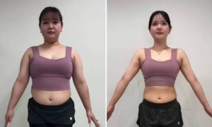 82 kg woman loses 22 kg in one year after ex-boyfriend's "photo fraud" jab