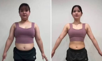 82 kg woman loses 22 kg in one year after ex-boyfriend's "photo fraud" jab