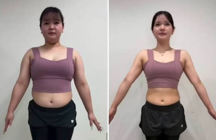 82 kg woman loses 22 kg in one year after ex-boyfriend's "photo fraud" jab