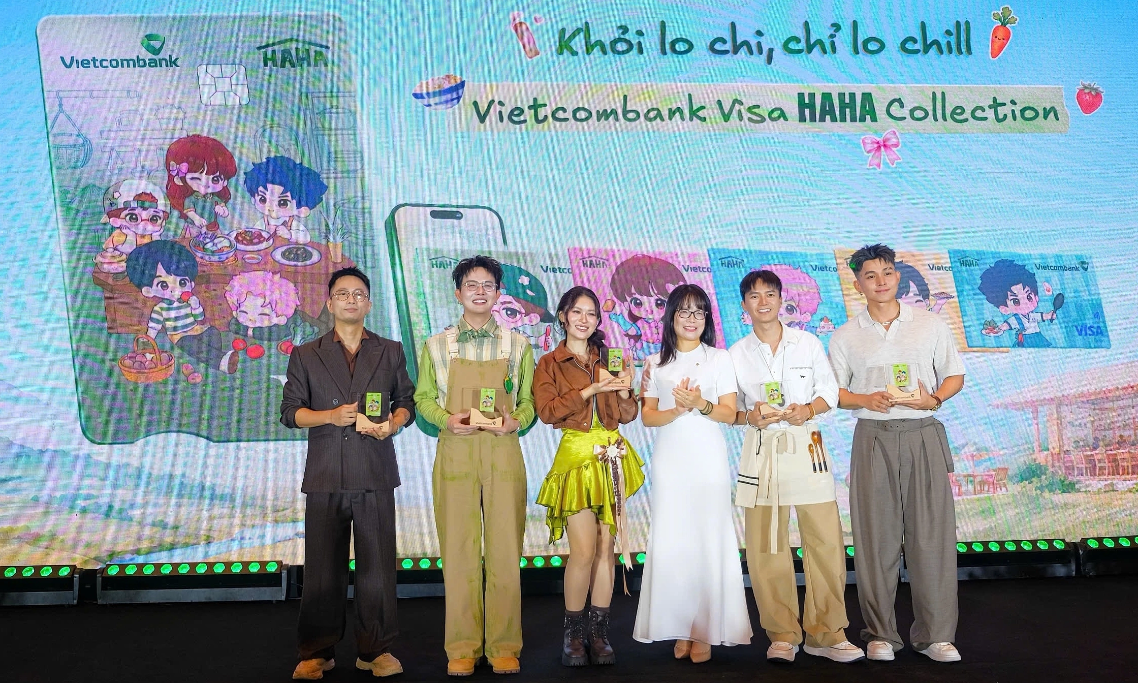 Vietcombank launches exclusive cards inspired by Quan Nha Haha artists