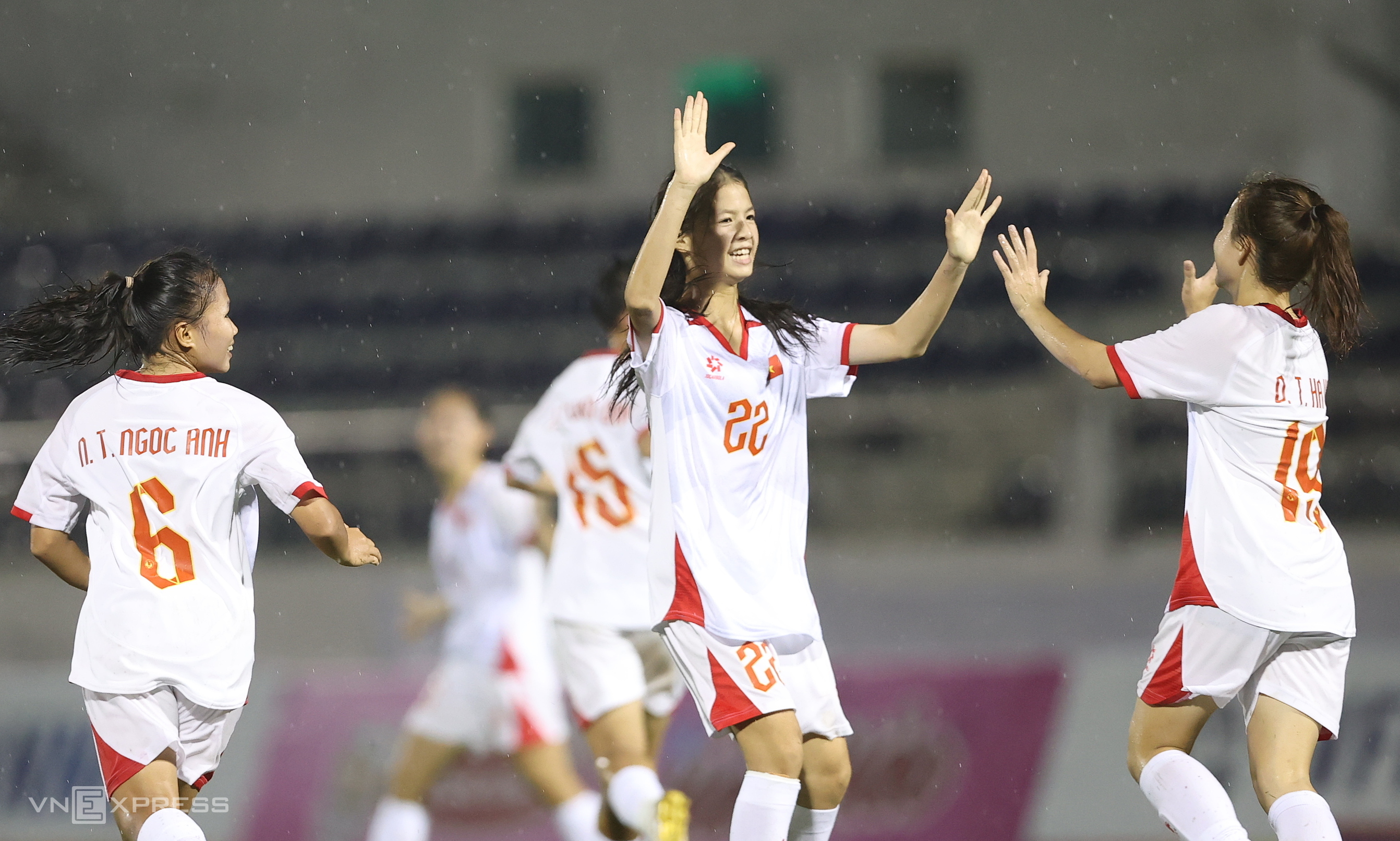 Vietnam wins 20-0 in U17 women's Asian tournament