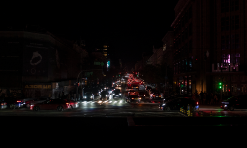 Kyiv plunged into near darkness after Russian attacks