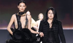 Beauty queens, runner-ups showcase designs by ten valedictorian fashion students