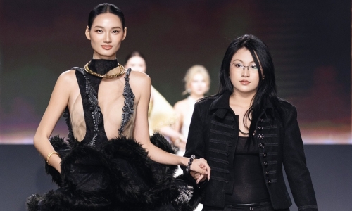 Beauty queens, runner-ups showcase designs by ten valedictorian fashion students