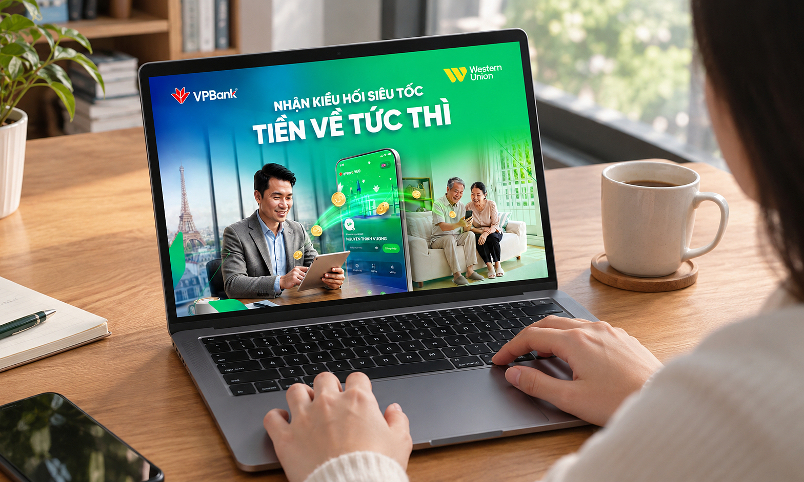 VPBank and Western Union launch online remittance service