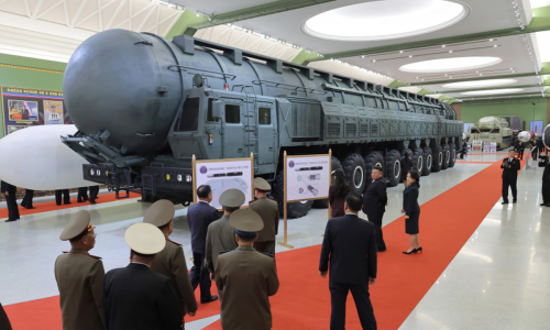 Kim Jong-un shows daughter icbm 'covering US territory'