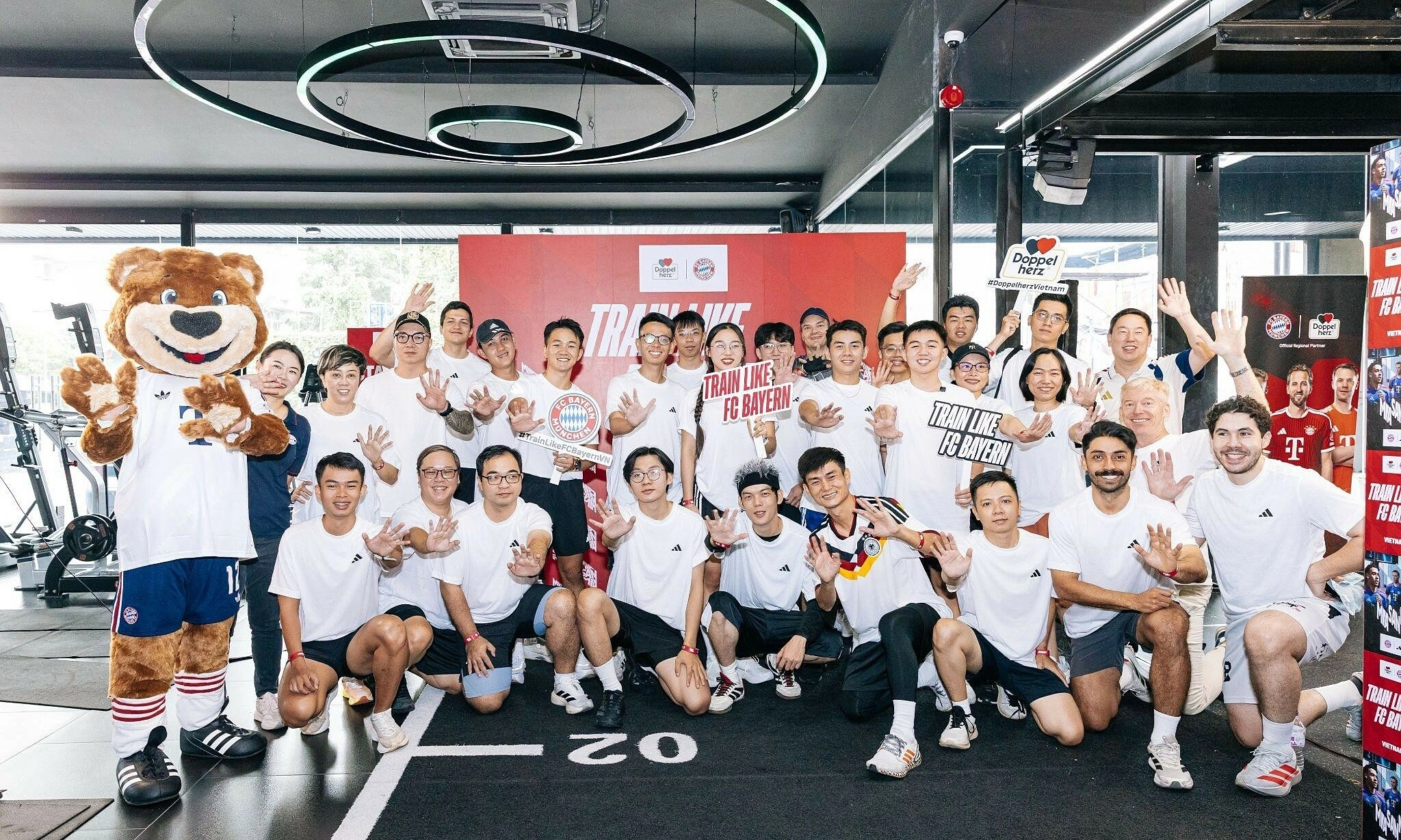 Doppelherz brings fc bayern training experience to ho chi minh city