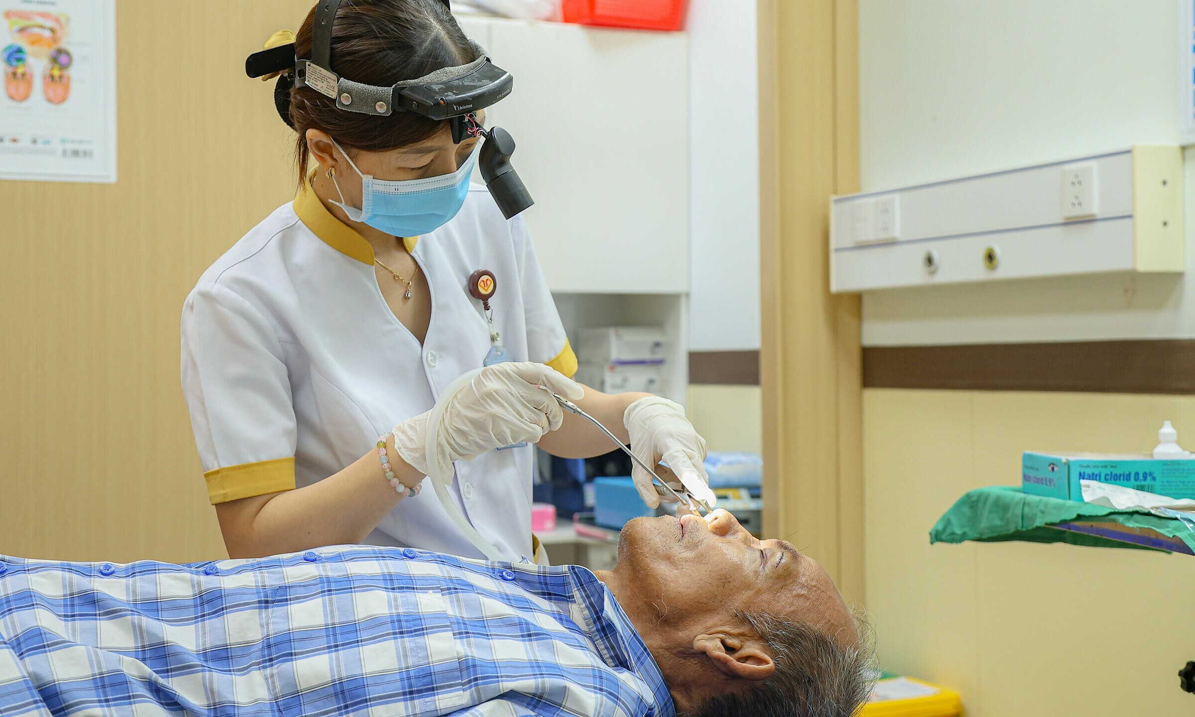 Sinus surgery helps man escape sleeping upright