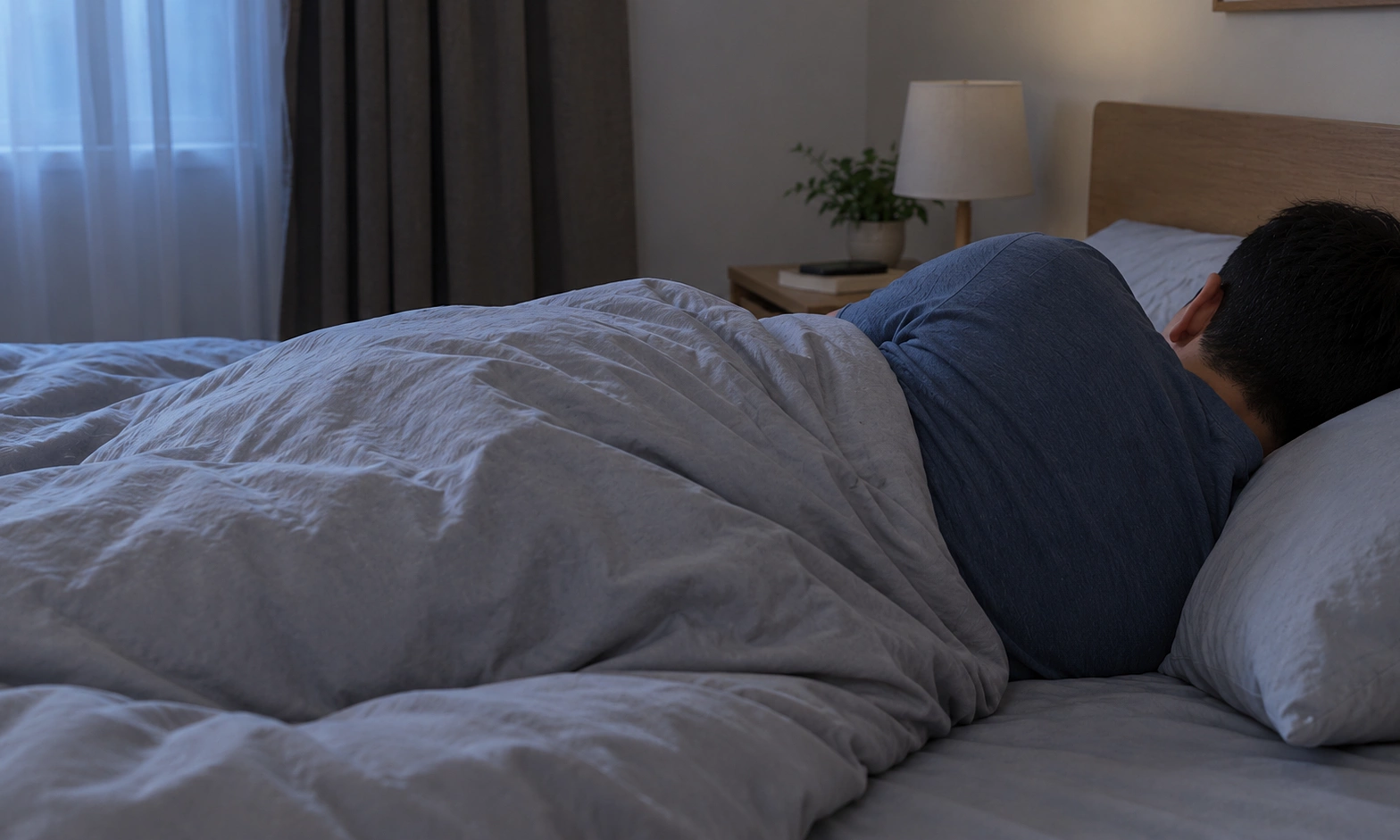 Causes of shortness of breath when lying down to sleep
