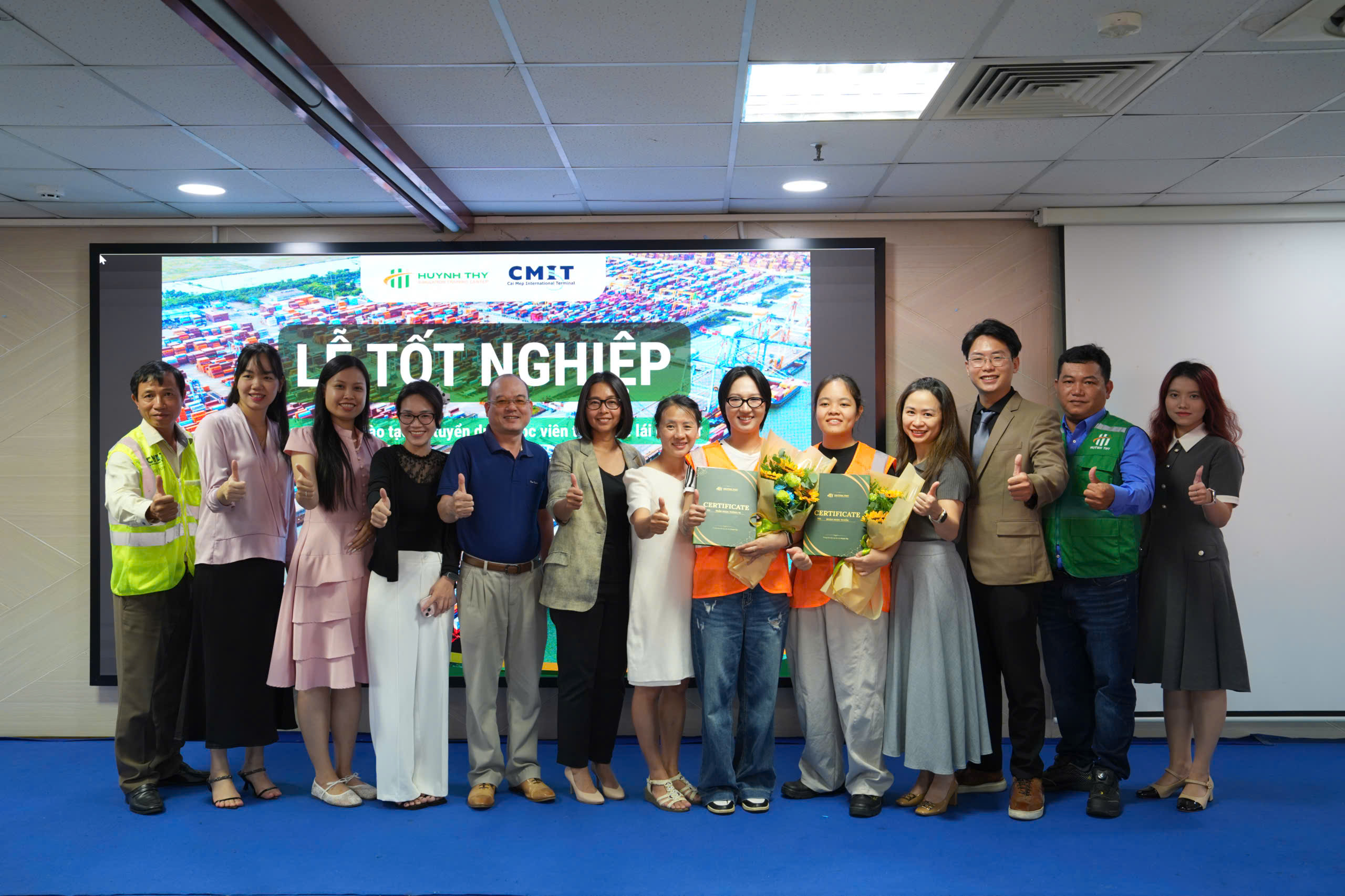 Huynh Thy and CMIT develop female container crane operators