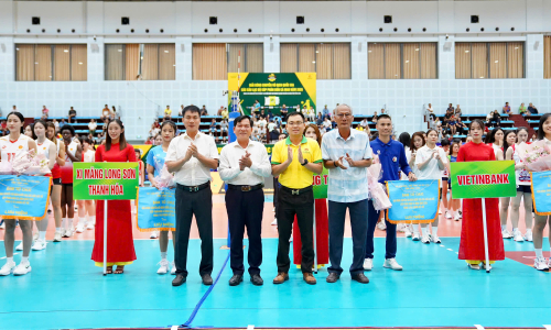 Ca Mau Fertilizer continues partnership with national volleyball championship