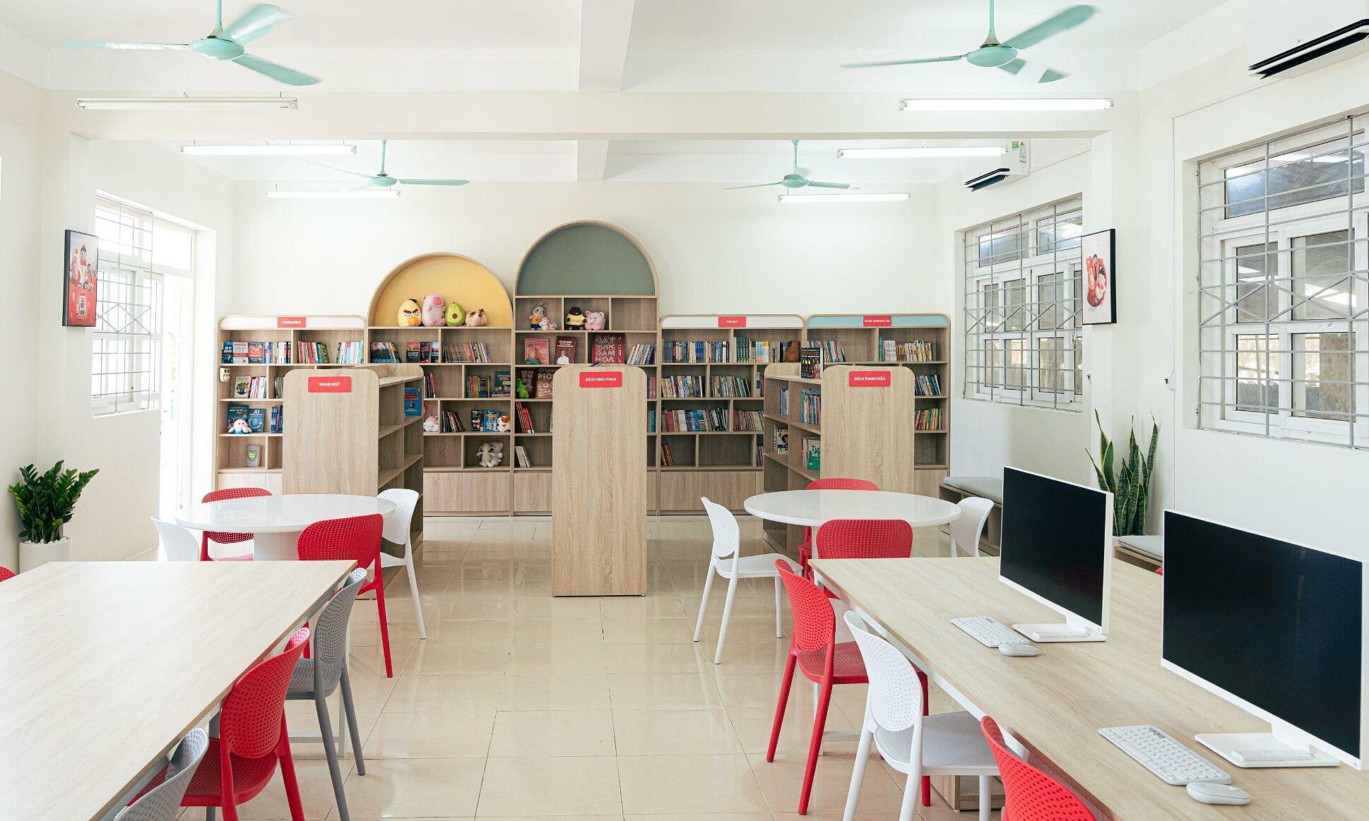 LG brings technology to 'Fostering Dreams' library