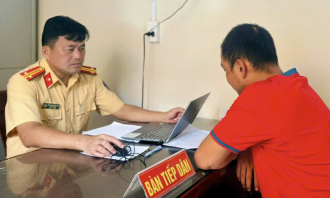 Driver posts false information about traffic police, regretting fine payment
