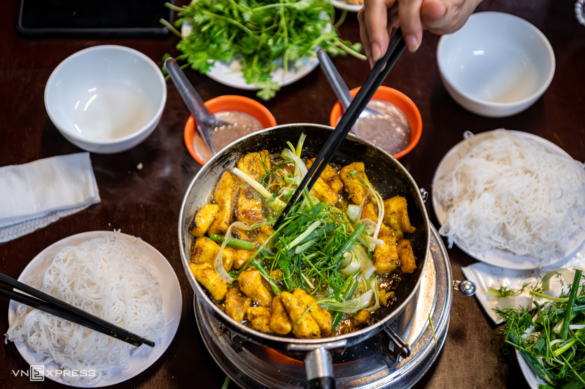 Cha Ca La Vong restaurant listed among "10 places to visit before you die"