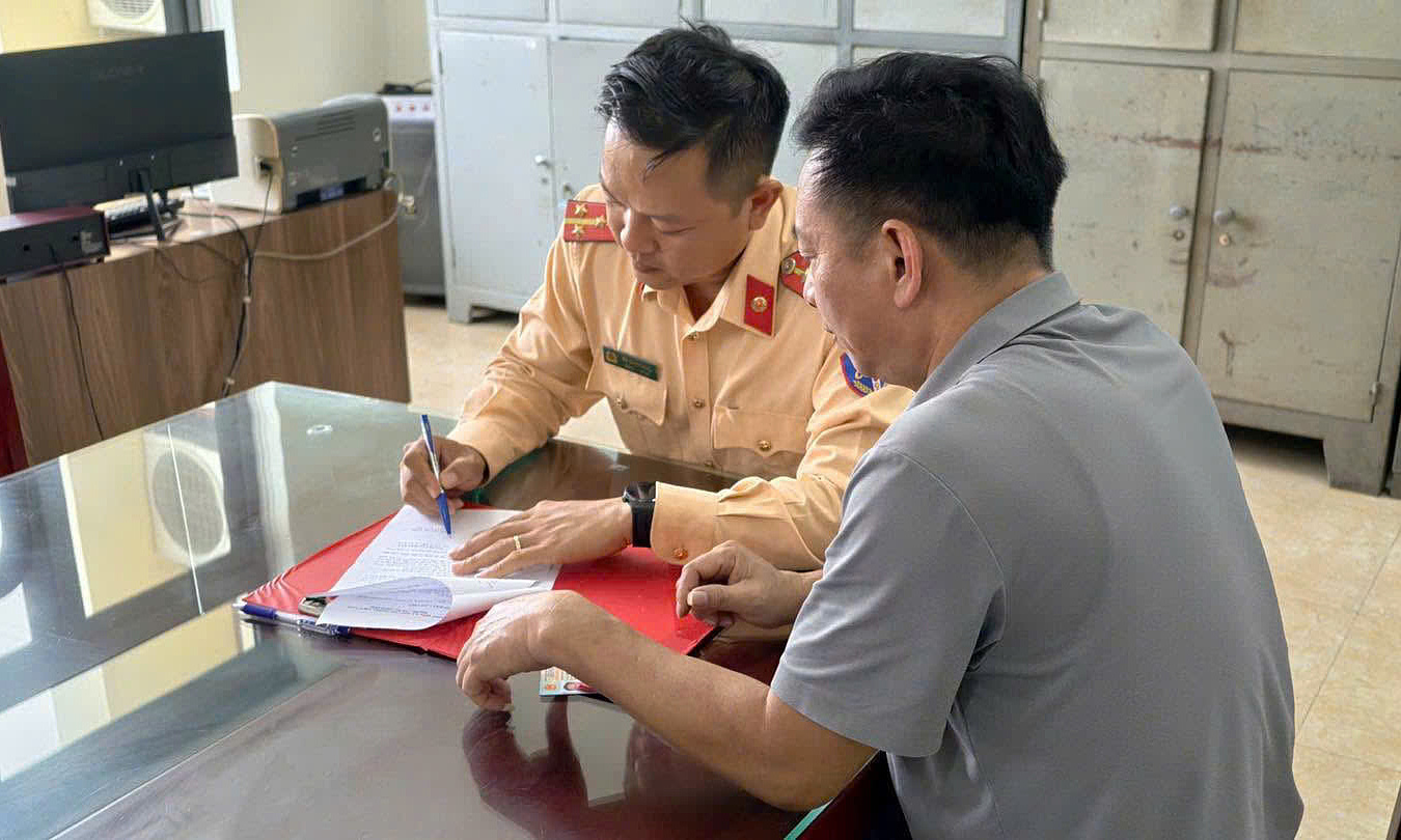 Traffic Police Department develops contactless traffic violation processing system